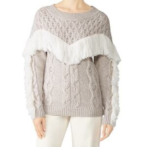 Amur Ulla Fringe Sweater XS